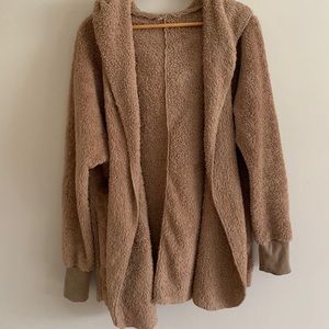 Fuzzy cardigan